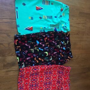 Xs Lularoe Cassie skirts